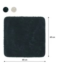 Sealskin Badmat Angora 60x60cm Donkergroen -Badkamer Verkoop 123 1591