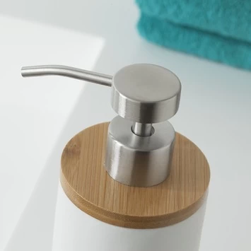 Sealskin Zeepdispenser Grace Wit 4 Sealskin Zeepdispenser Grace Wit - Afbeelding 2