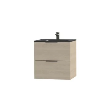 Tiger Studio Badkamermeubel 60 Cm Naturel Eiken Met Wastafel Polybeton Mat Zwart Greep Rvs Plat 5 Tiger Studio Badkamermeubel 60 Cm Naturel Eiken Met Wastafel Polybeton Mat Zwart Greep Rvs Plat - Afbeelding 3