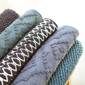 Sealskin Badmat Boho 60x90cm Zwart 9 Sealskin Badmat Boho 60x90cm Zwart - Afbeelding 7