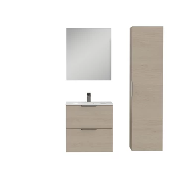 Tiger Studio Kolomkast 160 Cm Natuurlijk Eiken Greep Rvs 6 Tiger Studio Kolomkast 160 Cm Natuurlijk Eiken Greep Rvs - Afbeelding 4