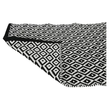 Differnz Badmat Wales Zwart Wit 50x80 Cm 5 Differnz Badmat Wales Zwart Wit 50x80 Cm - Afbeelding 3