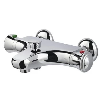 Handson Thermostatische Badkraan Edith Chroom 15 Cm 3 Handson Thermostatische Badkraan Edith Chroom 15 Cm