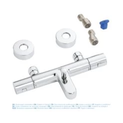 Grohe Thermostatische Badkraan Precision Joy Chroom 15 Cm -Badkamer Verkoop 123 2031