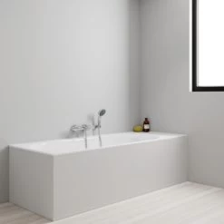 Grohe Thermostatische Badkraan Precision Feel Chroom 15 Cm 9 Grohe Thermostatische Badkraan Precision Feel Chroom 15 Cm -Badkamer Verkoop 123 2049