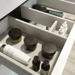 Tiger Badmeubelset Pocket 60 Cm Met 2 Lades Naturel Eik Incl. Looppoten -Badkamer Verkoop 123 216