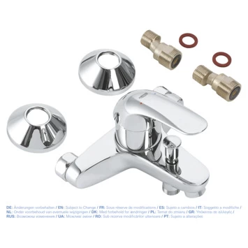 GROHE Badkraan Swift Met Hendel Chroom 15 Cm 4 GROHE Badkraan Swift Met Hendel Chroom 15 Cm - Afbeelding 2