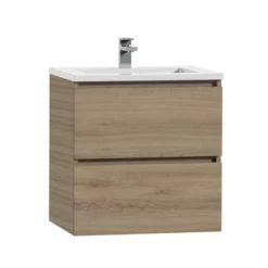 Tiger Karlo Badkamermeubel 60 Cm Chalet Eiken Met Wastafel Hoogglans Wit 15 Tiger Karlo Badkamermeubel 60 Cm Chalet Eiken Met Wastafel Hoogglans Wit -Badkamer Verkoop 123 2283