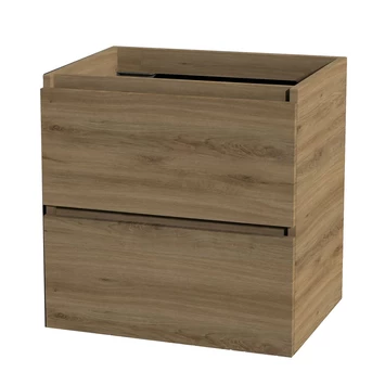 Tiger Karlo Badkamermeubel 60 Cm Chalet Eiken Met Wastafel Hoogglans Wit 6 Tiger Karlo Badkamermeubel 60 Cm Chalet Eiken Met Wastafel Hoogglans Wit - Afbeelding 4