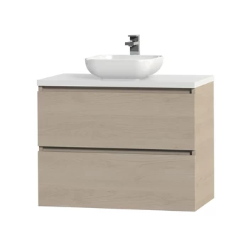 Tiger Karlo Badkamermeubelset 80 Cm Naturel Eik Met Wit Houten Wasblad En Glanzend Witte Keramische Waskom 3 Tiger Karlo Badkamermeubelset 80 Cm Naturel Eik Met Wit Houten Wasblad En Glanzend Witte Keramische Waskom