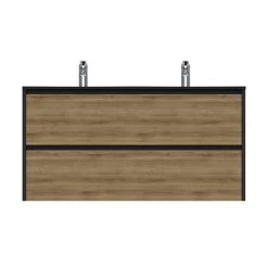 Tiger Reverse Meubelset 120 Cm Met 2 Lades Chalet Eik / Mat Zwart Inclusief Oval Wastafel Dubbel Mat Zwart 14 Tiger Reverse Meubelset 120 Cm Met 2 Lades Chalet Eik / Mat Zwart Inclusief Oval Wastafel Dubbel Mat Zwart -Badkamer Verkoop 123 2347