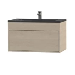 Tiger Helsinki Badkamermeubel 80 Cm Naturel Eiken Met Wastafel Polybeton Zwart 7 Tiger Helsinki Badkamermeubel 80 Cm Naturel Eiken Met Wastafel Polybeton Zwart -Badkamer Verkoop 123 2360