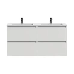 Tiger Karlo Badkamermeubel 120 Cm Hoogglans Wit Met Wastafel Hoogglans Wit -Badkamer Verkoop 123 2412