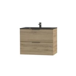 Tiger Studio Badkamermeubel 80 Cm Chalet Eiken Met Wastafel Polybeton Mat Zwart Greep Rvs Plat 8 Tiger Studio Badkamermeubel 80 Cm Chalet Eiken Met Wastafel Polybeton Mat Zwart Greep Rvs Plat -Badkamer Verkoop 123 2468