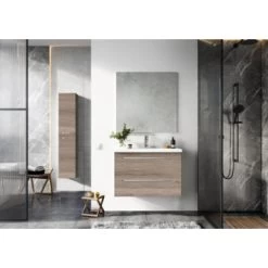Atlantic Badmeubelset Sienna 80cm Hout -Badkamer Verkoop 123 2476