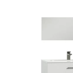 Tiger Badkamermeubel Studio 80cm Hoogglans Wit Met Ronde RVS Greep 7 Tiger Badkamermeubel Studio 80cm Hoogglans Wit Met Ronde RVS Greep -Badkamer Verkoop 123 2513