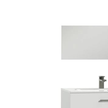 Tiger Badkamermeubel Studio 80cm Hoogglans Wit Met Ronde RVS Greep 5 Tiger Badkamermeubel Studio 80cm Hoogglans Wit Met Ronde RVS Greep - Afbeelding 3