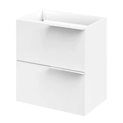 Tiger Badmeubelset Pocket 60 Cm Met 2 Lades Wit Incl. Looppoten -Badkamer Verkoop 123 2566