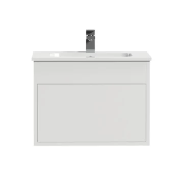 Tiger Helsinki Badkamermeubel 60 Cm Hoogglans Wit Met Wastafel Keramiek Wit 4 Tiger Helsinki Badkamermeubel 60 Cm Hoogglans Wit Met Wastafel Keramiek Wit - Afbeelding 2