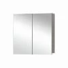 GAMMA Style Spiegelkast Eiken Donkergrijs 90 Cm -Badkamer Verkoop 123 2678