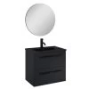 Atlantic Stella Badmeubelset Met Spiegel En Zwarte Wastafel 60cm Mat Zwart En Zwarte Grepen 2 Atlantic Stella Badmeubelset Met Spiegel En Zwarte Wastafel 60cm Mat Zwart En Zwarte Grepen -Badkamer Verkoop 123 2835