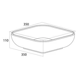 Tiger Maryport Badkamermeubelset 120 Cm Mat Zwart Met Licht Eiken Houten Wasblad, Keramische Opzetkommen En Matzwarte Grepen -Badkamer Verkoop 123 2896
