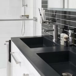 Tiger Maryport Badkamermeubelset 120 Cm Mat Wit Met Matzwarte Polybeton Wastafel En Matzwarte Grepen 13 Tiger Maryport Badkamermeubelset 120 Cm Mat Wit Met Matzwarte Polybeton Wastafel En Matzwarte Grepen -Badkamer Verkoop 123 2899