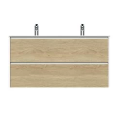 Tiger Reverse Meubelset 120 Cm Met 2 Lades Naturel Eik / Mat Wit Inclusief Oval Wastafel Dubbel Mat Wit 14 Tiger Reverse Meubelset 120 Cm Met 2 Lades Naturel Eik / Mat Wit Inclusief Oval Wastafel Dubbel Mat Wit -Badkamer Verkoop 123 2916