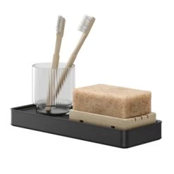 Tiger Planchet Carv 28 Cm Zwart -Badkamer Verkoop 123 292