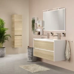 Tiger Reverse Meubelset 120 Cm Met 2 Lades Naturel Eik / Mat Wit Inclusief Oval Wastafel Dubbel Mat Wit 19 Tiger Reverse Meubelset 120 Cm Met 2 Lades Naturel Eik / Mat Wit Inclusief Oval Wastafel Dubbel Mat Wit -Badkamer Verkoop 123 2921