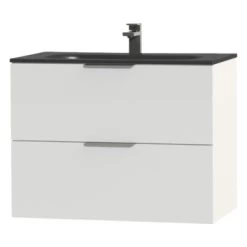 Tiger Studio Badkamermeubel 80 Cm Hoogglans Wit Met Wastafel Polybeton Mat Zwart Greep Rvs Plat 7 Tiger Studio Badkamermeubel 80 Cm Hoogglans Wit Met Wastafel Polybeton Mat Zwart Greep Rvs Plat -Badkamer Verkoop 123 2937