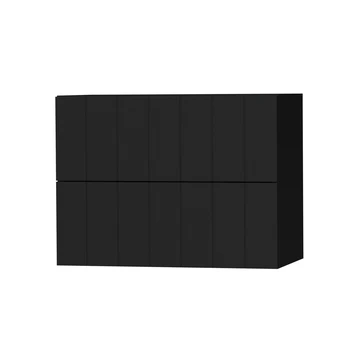 Tiger Maryport Badkamermeubelset 80 Cm Mat Zwart Met Matzwarte Polybeton Wastafel En Matzwarte Grepen 8 Tiger Maryport Badkamermeubelset 80 Cm Mat Zwart Met Matzwarte Polybeton Wastafel En Matzwarte Grepen - Afbeelding 6