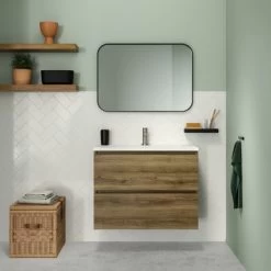 Tiger Planchet Carv 28 Cm Zwart -Badkamer Verkoop 123 298