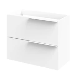 Tiger Badmeubelset Pocket 80 Cm Met 2 Lades Wit Incl. Looppoten -Badkamer Verkoop 123 2995