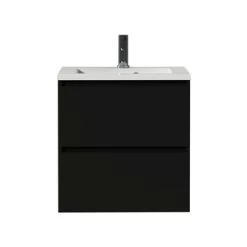 Tiger Badkamermeubel Karlo 60 Cm Mat Zwart Met Witte Wastafel 14 Tiger Badkamermeubel Karlo 60 Cm Mat Zwart Met Witte Wastafel -Badkamer Verkoop 123 3047