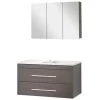 Style Badmeubelset Eiken Zwart 100 Cm -Badkamer Verkoop 123 3091