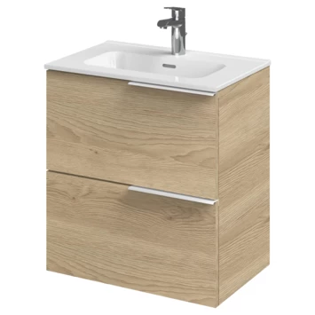 Tiger Badmeubelset Pocket 60 Cm Met 2 Lades Naturel Eik 3 Tiger Badmeubelset Pocket 60 Cm Met 2 Lades Naturel Eik