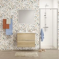 Tiger Badmeubelset Pocket 60 Cm Met 2 Lades Naturel Eik 16 Tiger Badmeubelset Pocket 60 Cm Met 2 Lades Naturel Eik -Badkamer Verkoop 123 3115