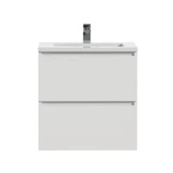 Tiger Karlo Badkamermeubel 60 Cm Hoogglans Wit Met Wastafel Hoogglans Wit -Badkamer Verkoop 123 3144