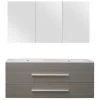 Style Badmeubelset Eiken Donkergrijs 120 Cm -Badkamer Verkoop 123 3215