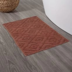 Sealskin Badmat Aztec 60x90cm Donkerroze -Badkamer Verkoop 123 33