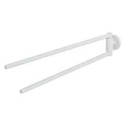 Tiger Handdoekhouder Urban 2-Armig Wit -Badkamer Verkoop 123 3311