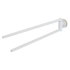 Tiger Handdoekhouder Urban 2-Armig Wit -Badkamer Verkoop 123 3313