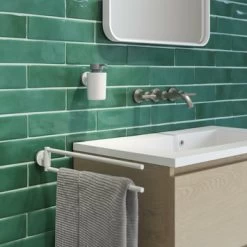 Tiger Handdoekhouder Urban 2-Armig Wit -Badkamer Verkoop 123 3314