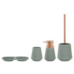 Sealskin Zeepbakje Conical Porselein Groen -Badkamer Verkoop 123 3355