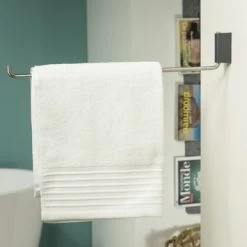 Tiger Handdoekrek Cliqit Donkergrijs RVS -Badkamer Verkoop 123 3363