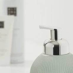 Sealskin Zeepdispenser Convex Licht Aqua -Badkamer Verkoop 123 3372