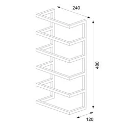 Sealskin Carré Handdoekrek Groot Wit -Badkamer Verkoop 123 3397