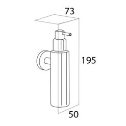 Tiger Zeepdispenser Boston Hangend Chroom 9 Tiger Zeepdispenser Boston Hangend Chroom -Badkamer Verkoop 123 3405