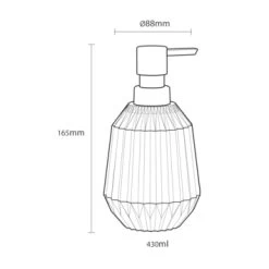 Sealskin Zeepdispenser Arte Wit -Badkamer Verkoop 123 3466